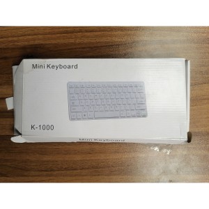 کیبورد مینی با سیم مدل K-1000 (جعبه باز)